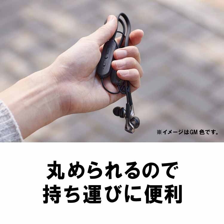 ワイヤレスイヤホン ATH-CKS660XBT-GM 全2色【プラザセレクト】