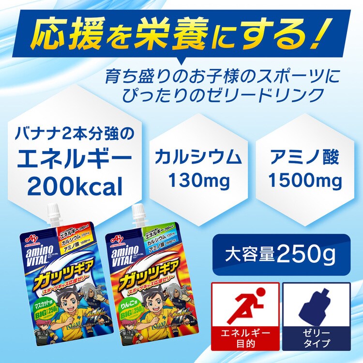 AJINOMOTO 【6個】「アミノバイタル R」ゼリードリンク