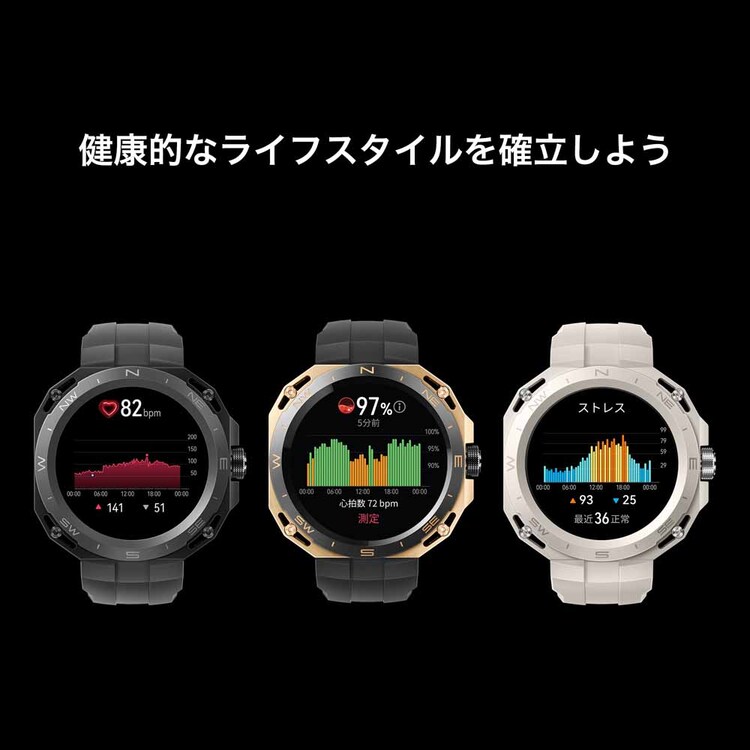Huawei WATCH GT Cyber/MidnightBlack Arnold-B19 ミッドナイトブラック ARNOLD-B19-BK 【プラザセレクト】