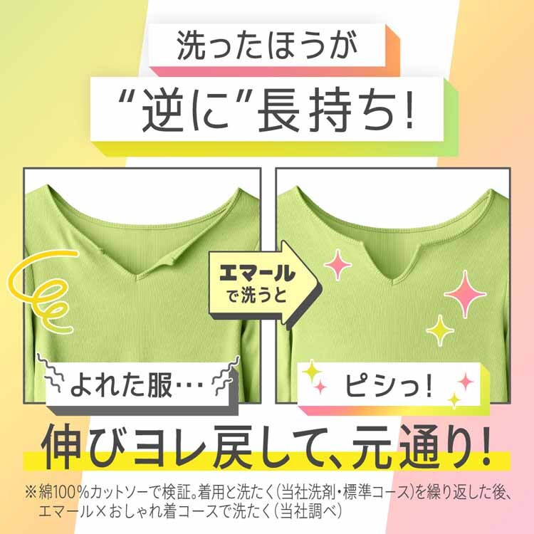 KAO 【6個セット】エマールつめかえ用 810ml 全2種類【プラザセレクト】