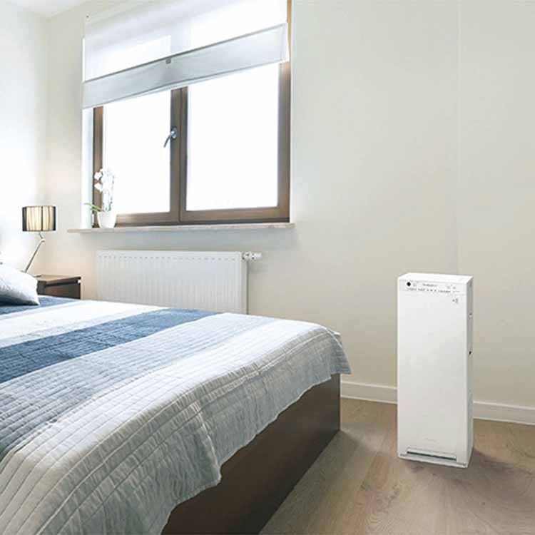 ダイキン 加湿ストリーマ空気清浄機 ホワイト MCK505A-W 【プラザセレクト】