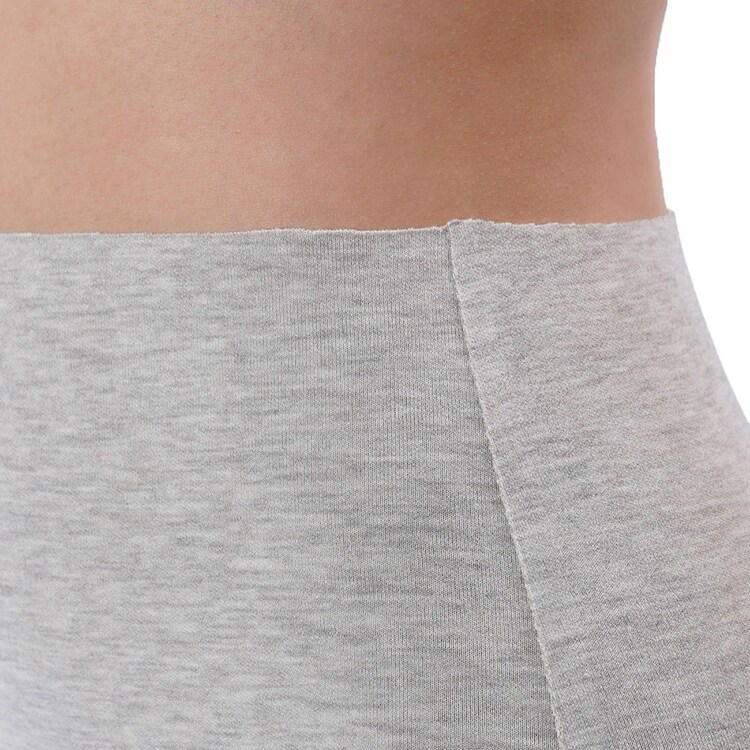 Fukuske 満足 美温活 おふとん心地 ショーツ 無地 1分丈 吸湿発熱 37-4104F 【プラザセレクト】