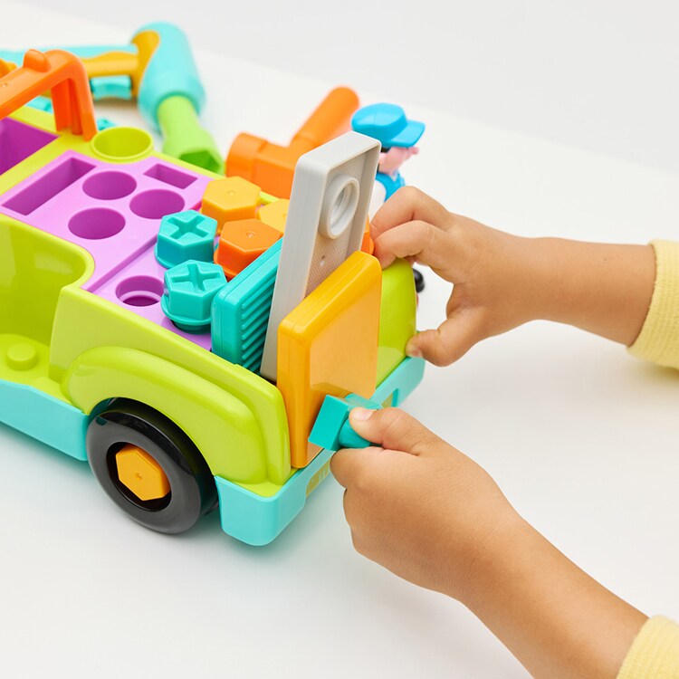 DADWAY 工具がいっぱい!組立できるDIYトラック TYHOL6109 【プラザセレクト】