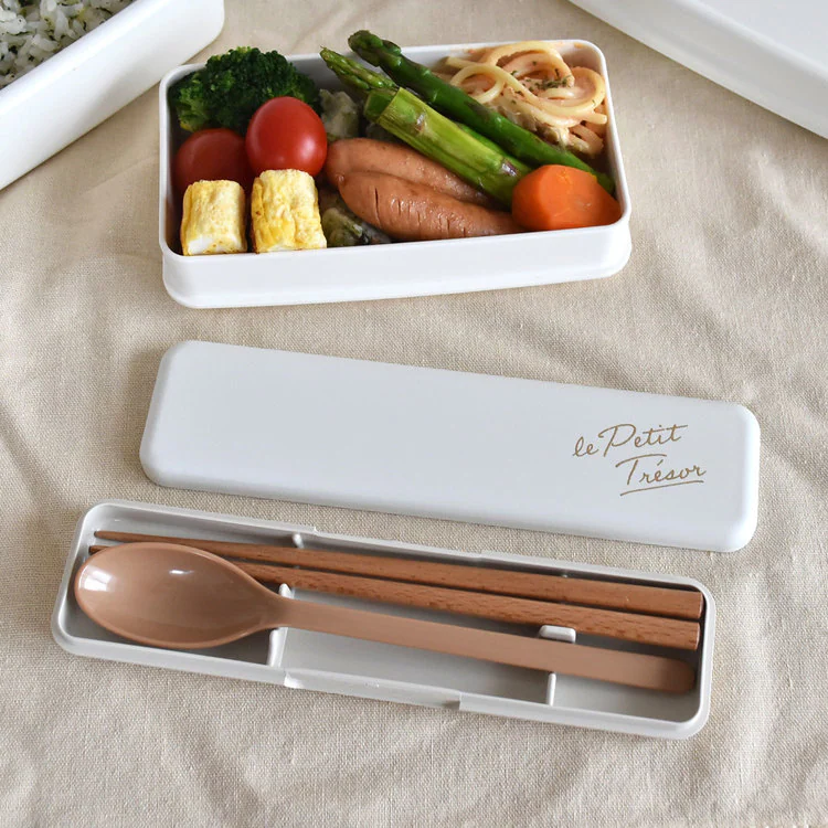 箸スプーンケースコンビセット弁当ランチグッズマイ箸マイカトラリー食洗機はしトレゾワ抗菌コンビセットサブヒロモリ