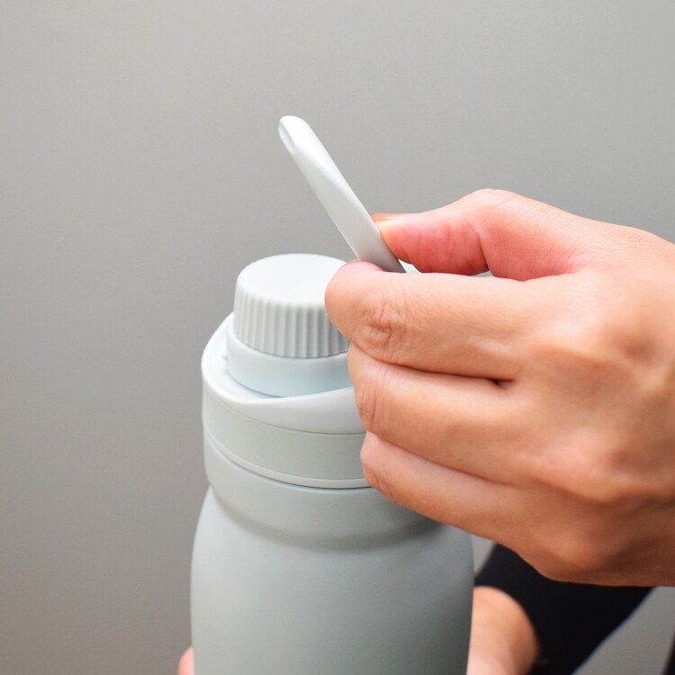 水筒ワンタッチ栓マグボトル1000ml1L、ステンレス直飲みステンレスボトル保温保冷大容量ワンタッチボトルアウトドアトレゾワステンレス直飲みボトル1000サブヒロモリ