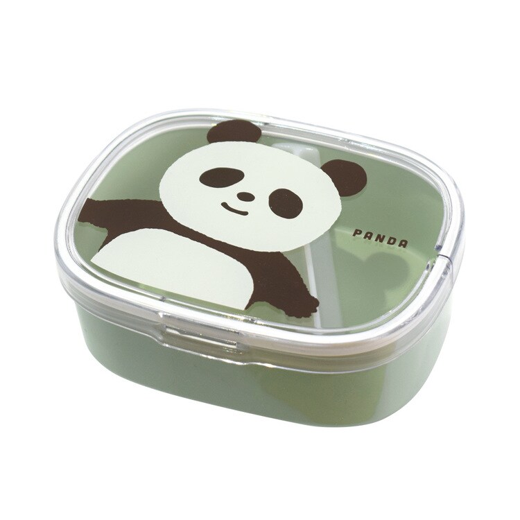 弁当箱ランチランチボックスレディース花柄1段弁当箱電子レンジ対応食洗機対応抗菌銀イオン安心安全パッキンムームー抗菌ワンタッチランチMサブヒロモリ