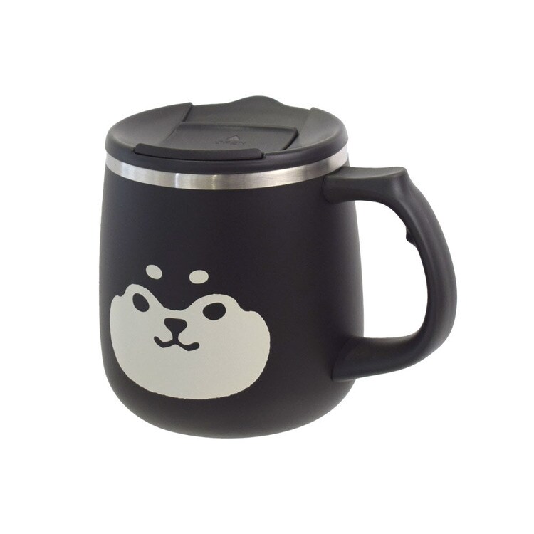 マグカップコーヒーシンプルレディースメンズおしゃれ保温保冷カフェ風マイカップコップ蓋付きフタムームーステンレスサーモマグカップサブヒロモリ 