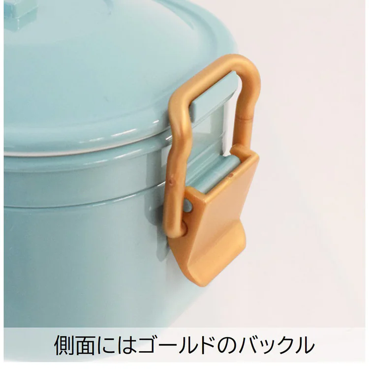 ランチボックス弁当箱一段弁当箱バックルレディース女子2段弁当おしゃれかわいい抗菌清潔安心バクテキラーステイプル抗菌タイトロックランチ2段サブヒロモリ