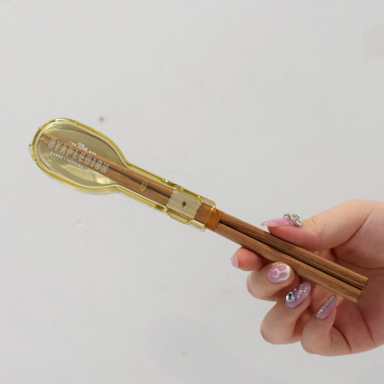 箸スプーンケースコンビセット弁当ランチグッズマイ箸マイカトラリー抗菌安心食洗機ステイプル抗菌コンビセット&ハーフケースLサブヒロモリ