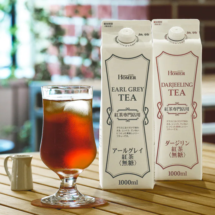 UCC お茶飲料 HOMER 紅茶アールグレイ無糖GT 1000ml×24本 491244 491243【プラザセレクト】