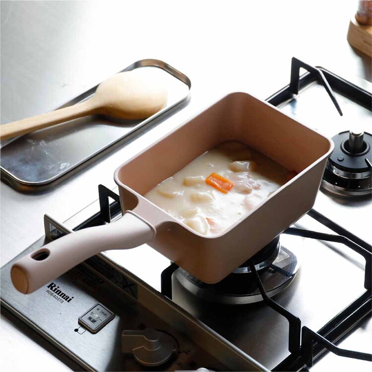 シービージャパン Supot 深型四角フライパン 13×18cm 【プラザセレクト】