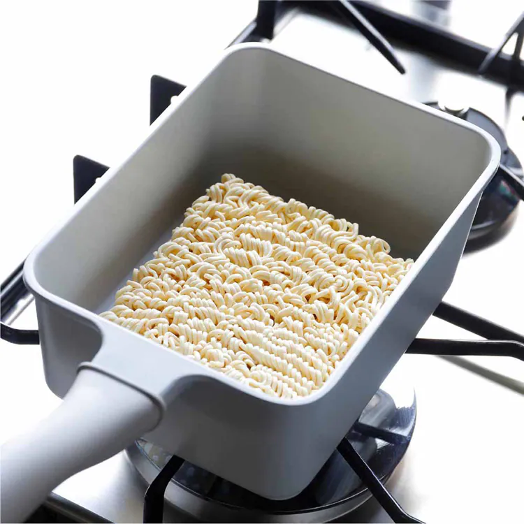 シービージャパン Supot 深型四角フライパン 13×18cm 【プラザセレクト】