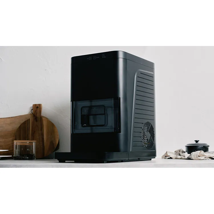 marutaka 全自動丸氷製造機ホームバーテンダー ブラック ON-12 【プラザセレクト】