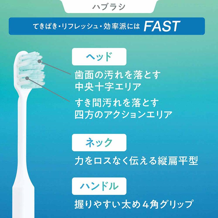 LION 【12個セット】OCH-TUNE(オクチューン)ハブラシ FAST 【プラザセレクト】