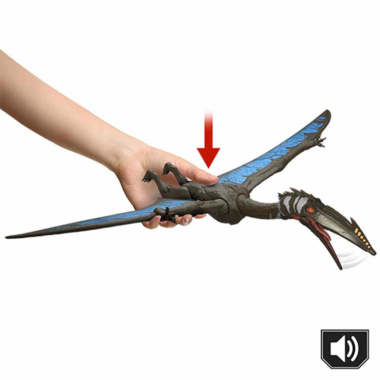 マテルインターナショナル ジュラシック・ワールド　バトルアクション！ほえるケツァルコアトルス 【プラザセレクト】