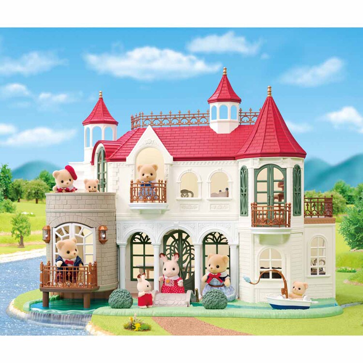 エポック社 きらめく水辺の赤い屋根のお家 【プラザセレクト】