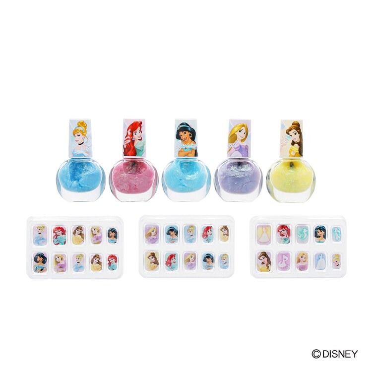 レイス ディズニープリンセス はがせるマニキュア＆ネイルチップセット 900022 【プラザセレクト】