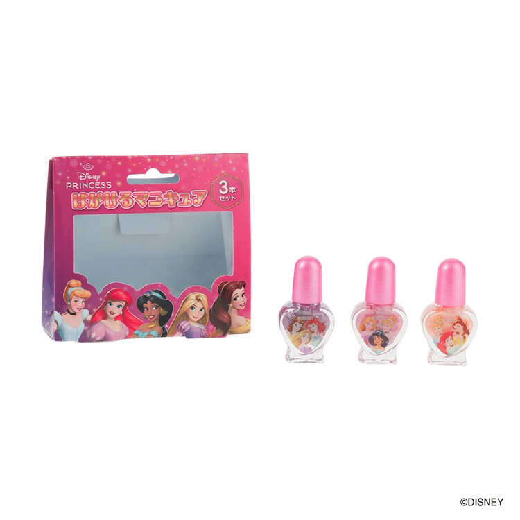 レイス ディズニープリンセス/はがせるマニキュア3本セット 910011 【プラザセレクト】