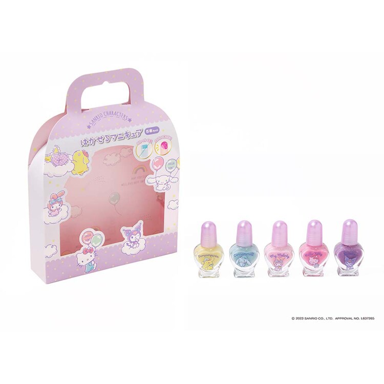 レイス サンリオキャラクターズ はがせるマニキュア5本セット 230728 【プラザセレクト】