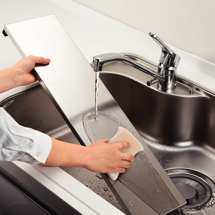 パール金属 ステンレスワイド排気口カバー 60cm用 HC-898 【プラザセレクト】