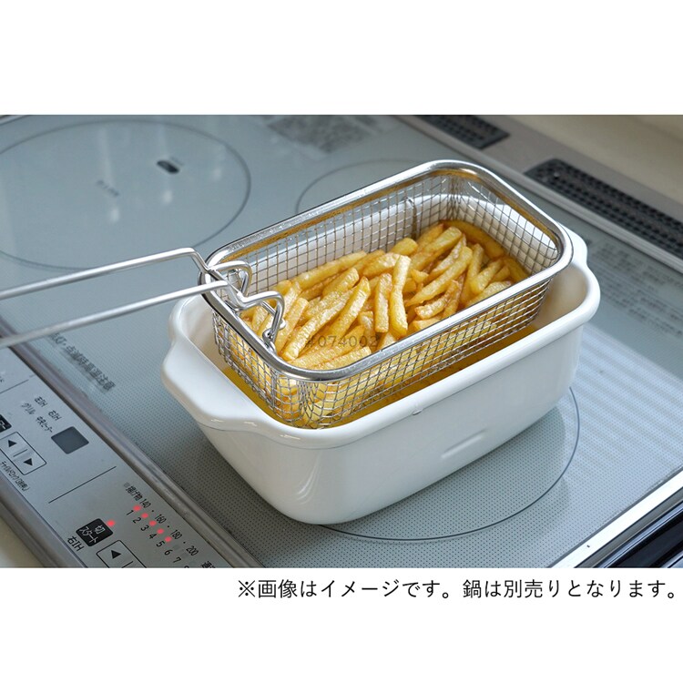 富士ホーロー フライヤーバスケット 角型フライヤー用 OR-KFB 【プラザセレクト】