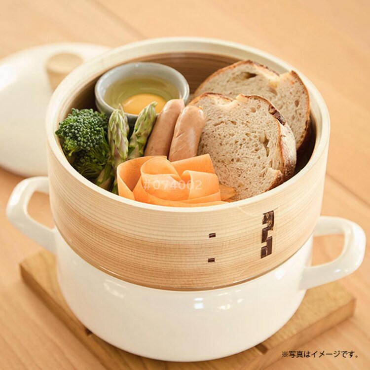 富士ホーロー せいろ 18cm せいろ付きホーロー鍋専用 SERS-18 【プラザセレクト】