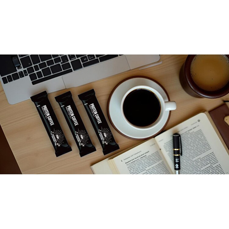 GOODAY FACTORY メガロスプロテインコーヒー ３包パック 【プラザセレクト】