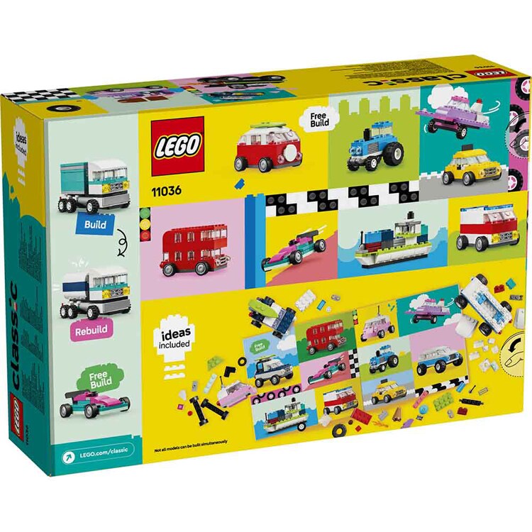 LEGO CLASSIC のりものをつくろう 11036 【プラザセレクト】