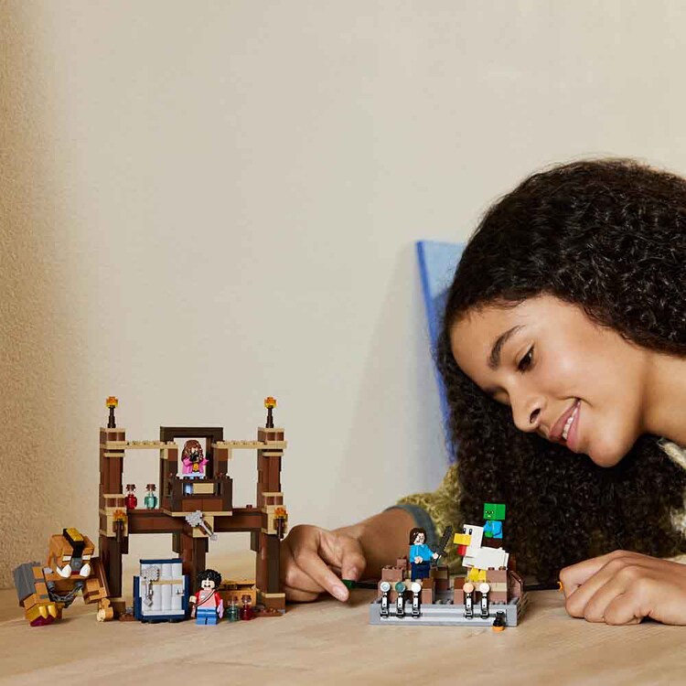 MINECRAFT 森の洋館 闘技場の部屋 21272 【プラザセレクト】