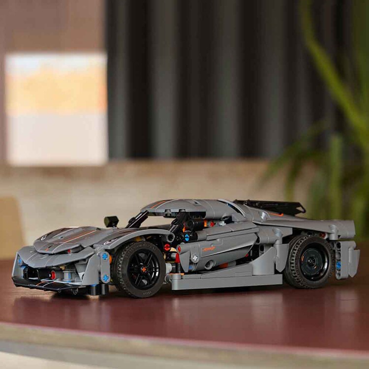 TECHNIC Koenigsegg Jesko Absolut ハイパーカー <グレー> 42173 【プラザセレクト】
