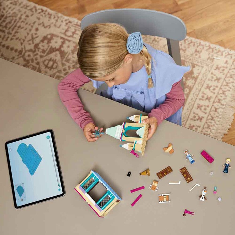 DISNEY ANIMATION アナと雪の女王 アレンデール城 43265 【プラザセレクト】