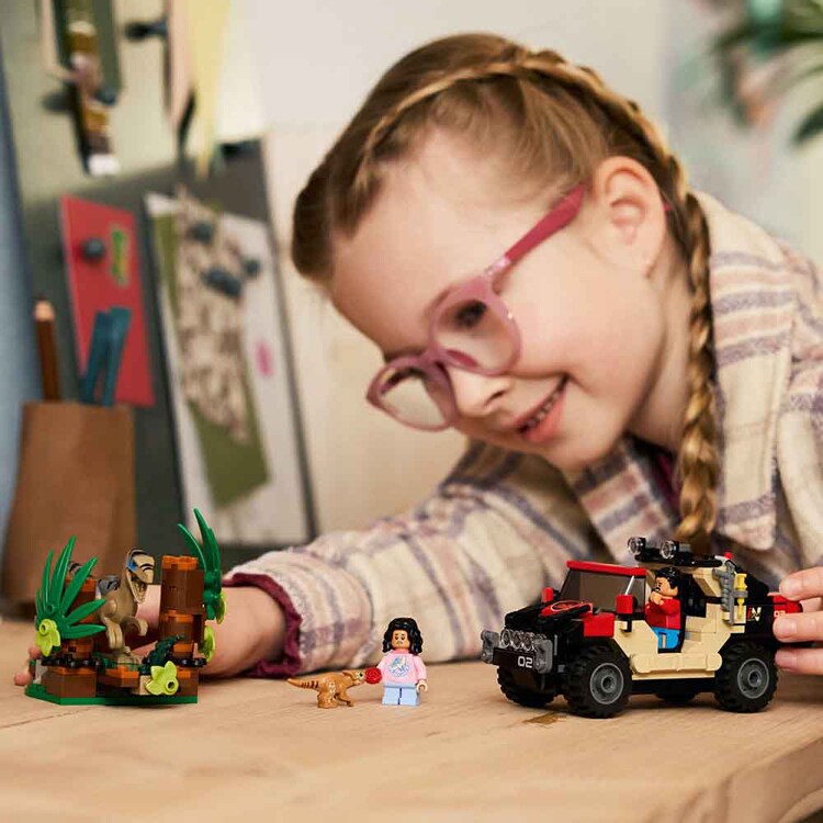 JURASSIC WORLD ラプター オフロード脱出作戦 76972 【プラザセレクト】