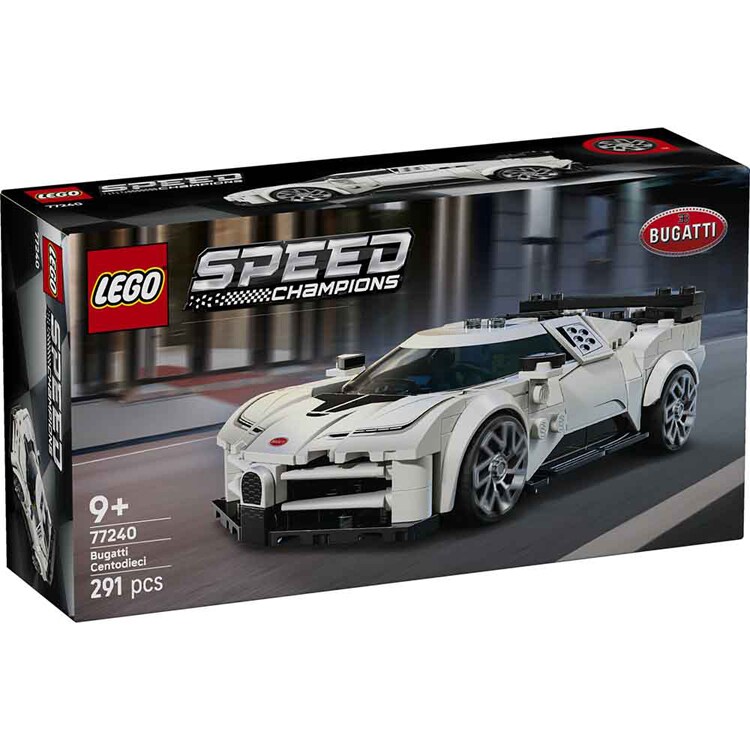 SPEED CHAMPIONS Bugatti Centodieci Hyper スポーツカー 77240 【プラザセレクト】