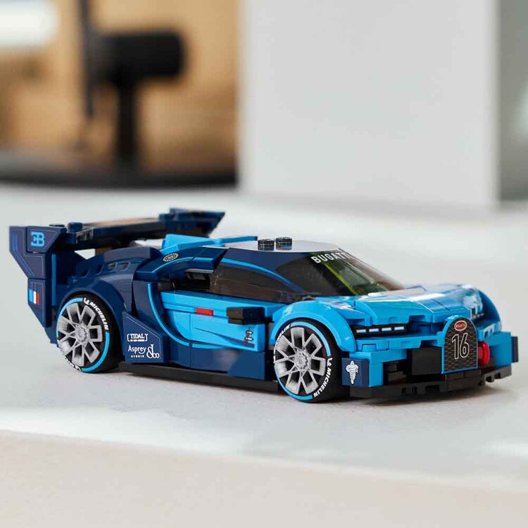 SPEED CHAMPIONS Bugatti Vision GT ハイパースポーツカー 77253 【プラザセレクト】