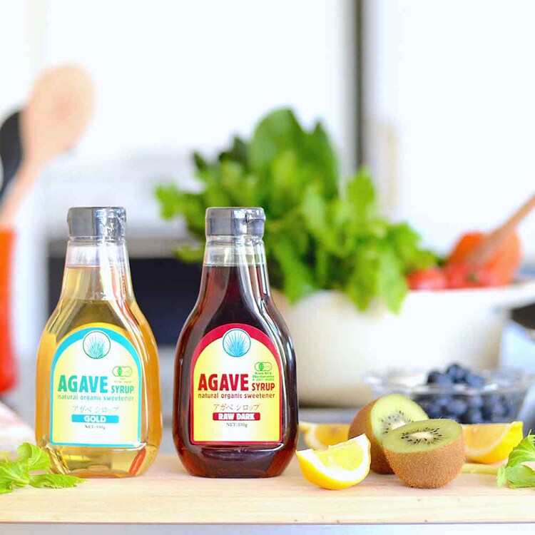 ALMATERRA 有機アガベシロップ 330g GOLD 【プラザセレクト】