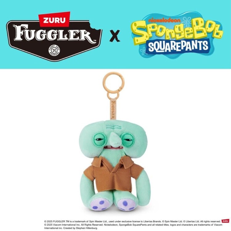 Fuggler ファグラーキーリング スポンジ・ボブシリーズ イカルド 15756D 【プラザセレクト】