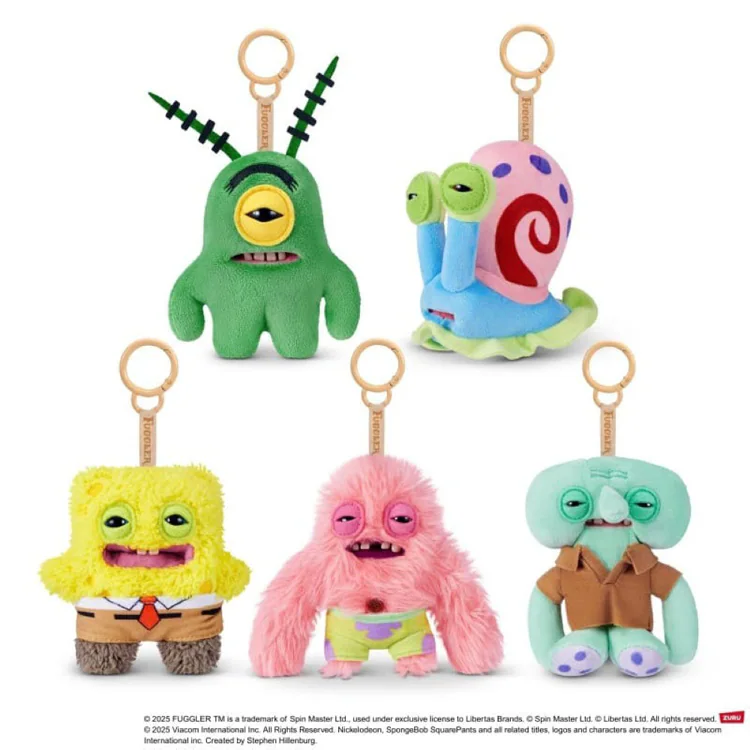 Fuggler ファグラーキーリング スポンジ・ボブシリーズ ゲイリー 15756E 【プラザセレクト】