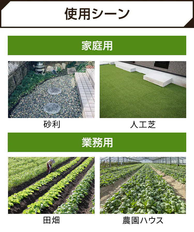 防草シート2枚組(Uピン杭40本+黒丸40枚) ブラック