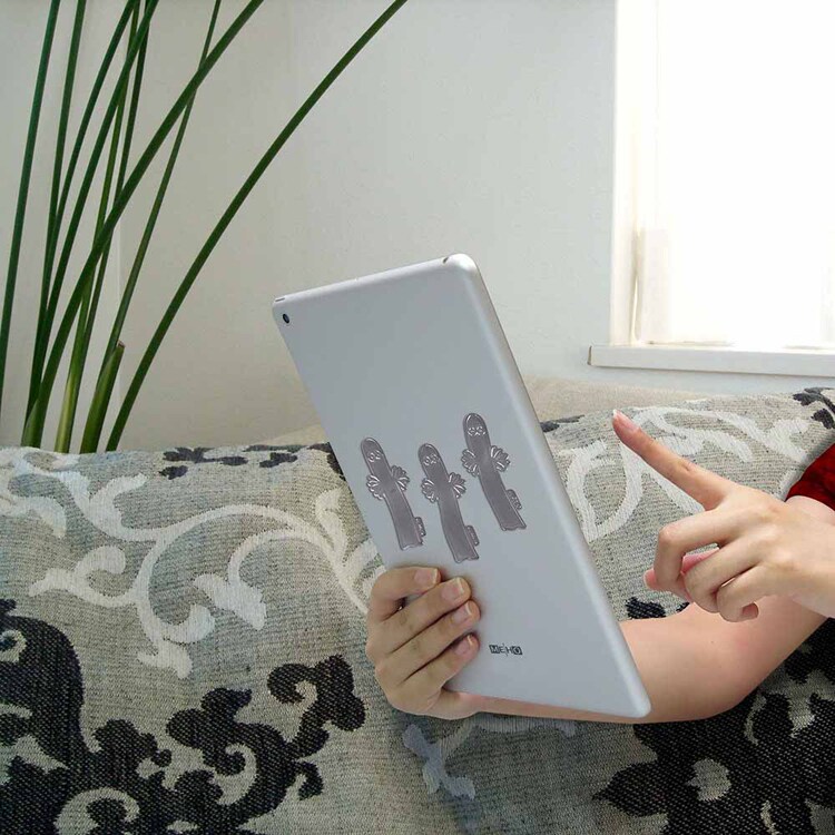 【倉庫登録】エンブレムステッカー ニョロニョロ FS010 【プラザセレクト】