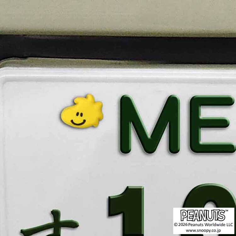 【倉庫登録】ナンバーボルトキャップ スヌーピー＆フレンズ SN190 【プラザセレクト】