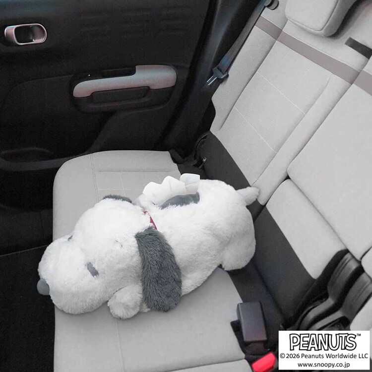【倉庫登録】ぬいぐるみティッシュカバー スヌーピー SN3193 【プラザセレクト】