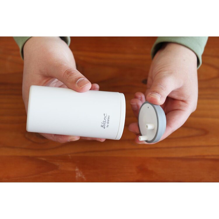 ドリテック トラベル用 2Way ハンディポンプ ホワイト VS-202WT 【プラザセレクト】