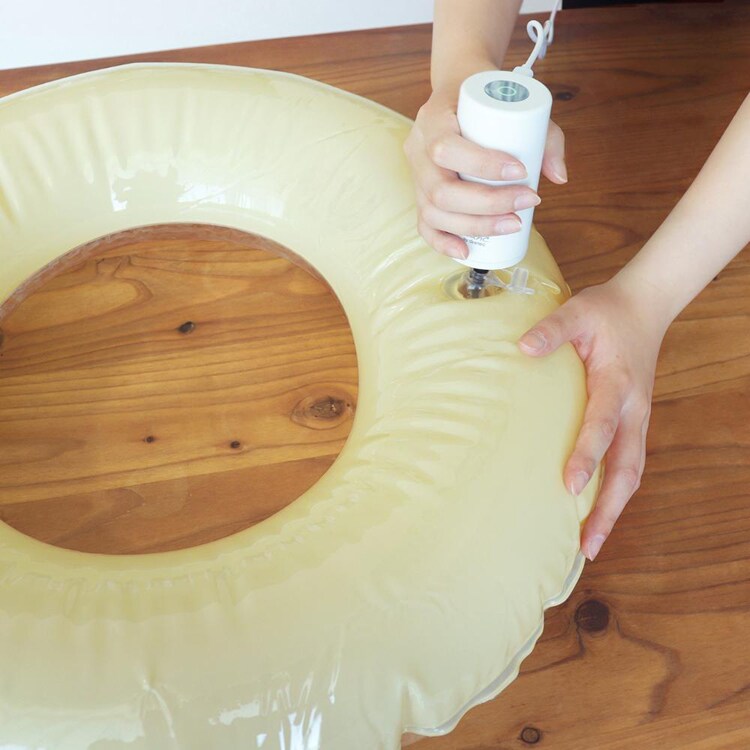 ドリテック トラベル用 2Way ハンディポンプ ホワイト VS-202WT 【プラザセレクト】