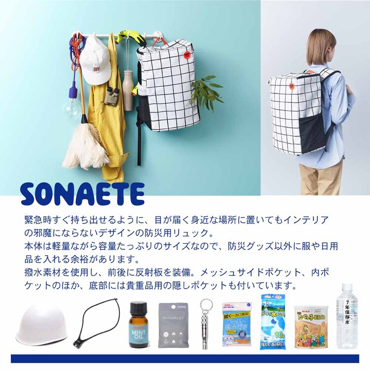 杉田エース 【防災グッズ・セット】Emergency Bag 防災リュック 652796 【プラザセレクト】