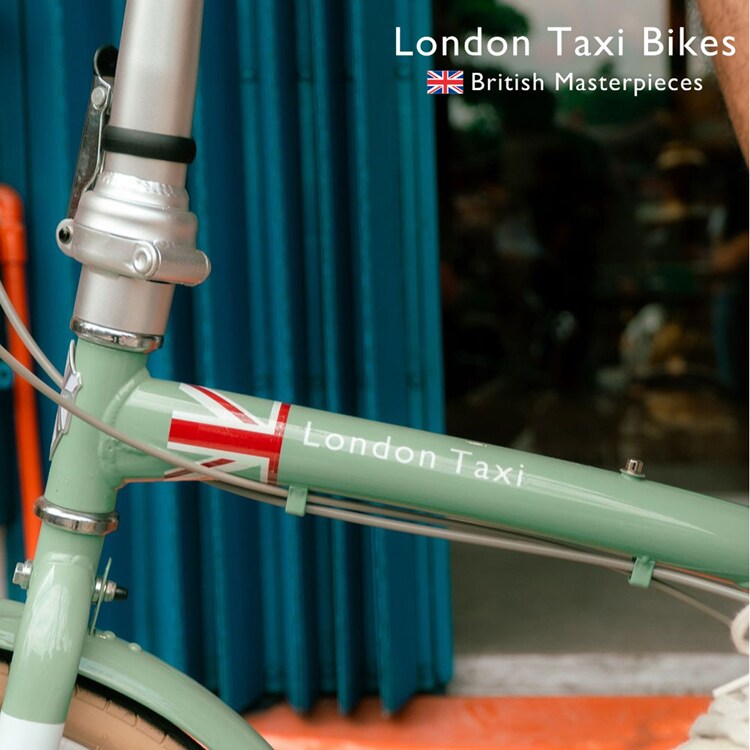 London Taxi 【完成車】折りたたみ自転車 20インチ スチール SHIMANO製 6段変速 スタンド付き JP8843 JP8844 JP8845 JP8846 【時間指定不可】【代引不可】【同梱不可】【プラザセレクト】