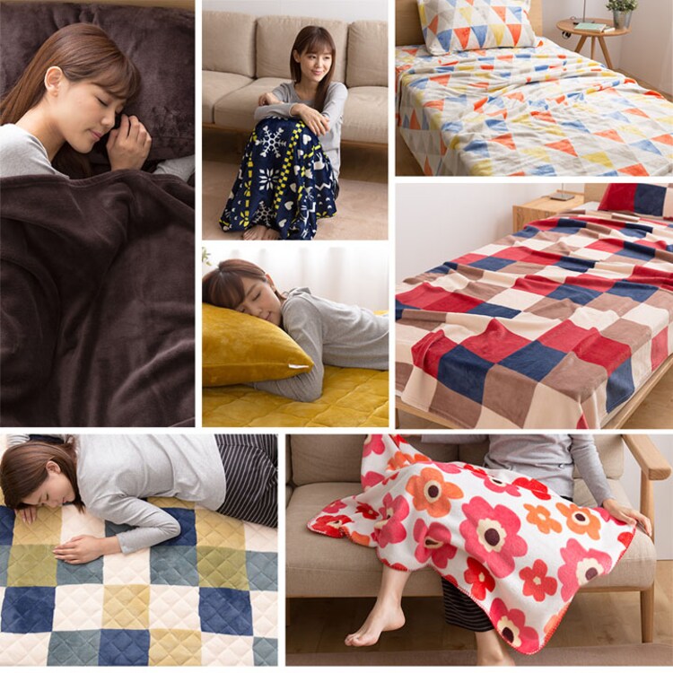 mofua プレミアムマイクロファイバー 毛布敷きパッド枕カバー セット