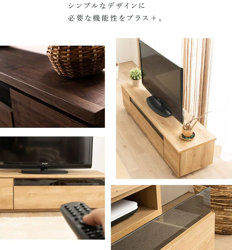 国産完成品テレビ台W120 全2色【プラザセレクト】