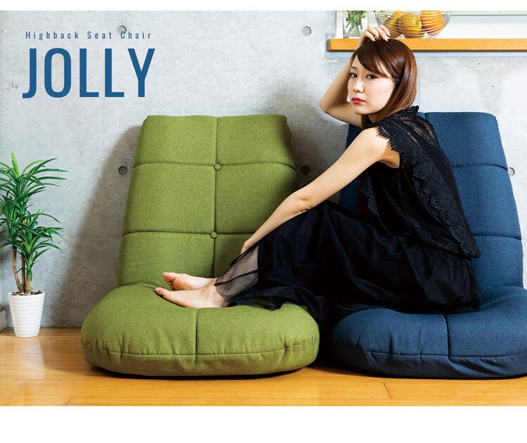 クリアグローブ ポケットコイル入りハイバックバケット座椅子/ジョリー【Jolly】 CG-175K-IP 全4色
