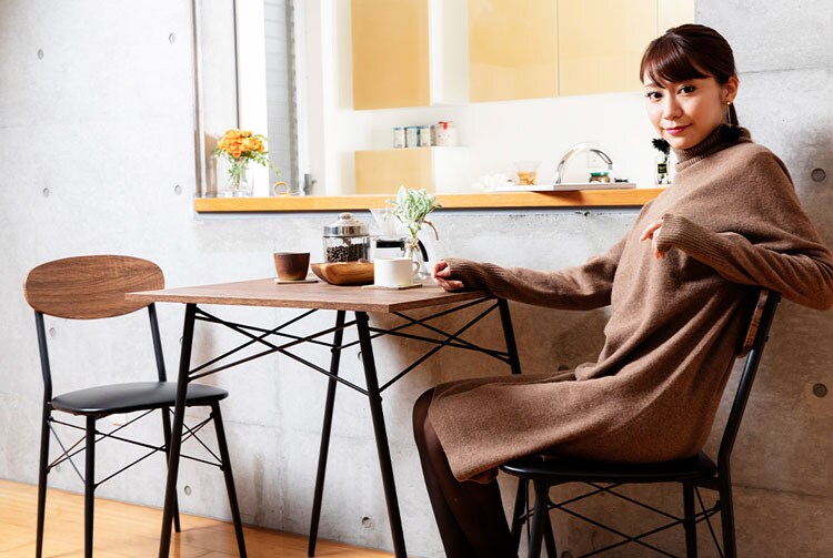 スチールダイニングセット STDSET-5