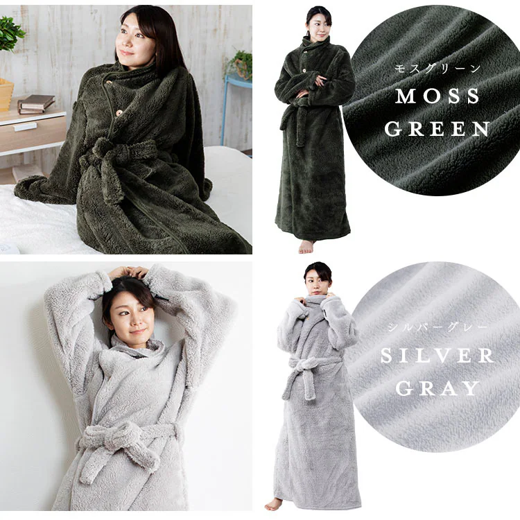 マイクロミンクファー着る毛布 M MFWB-02-M